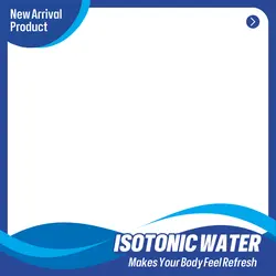 E-Commerce Food & Beverage Isotonic Water Frame