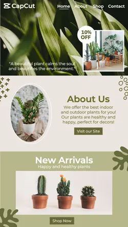 4-Product Image Plants Instagram Story