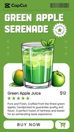 Green Apple Serenade Instagram  Story
