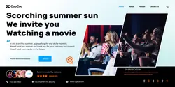Entertainment Movie Branding Trendy cool