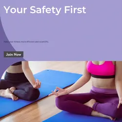 Workout & Fitness Product Display