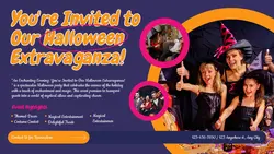 Halloween Extravaganza Invitation Twitter Post