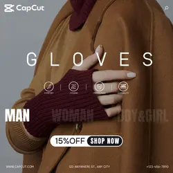 Clothing & Shoes Gloves Sales promotion Minimalist