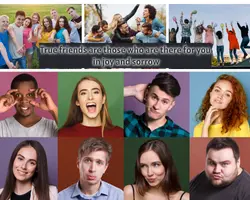 Non-marketing Photo collage Best Friends