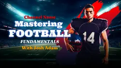YouTube Thumbnail Football Learning
