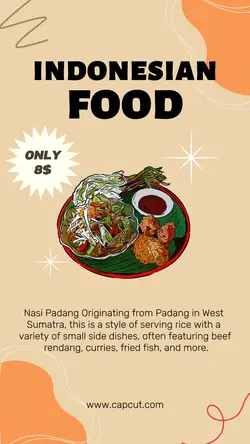Indonesian Food Promotion Instagram Story