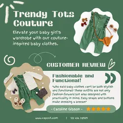 Fashion Baby Clothes Review Product Display