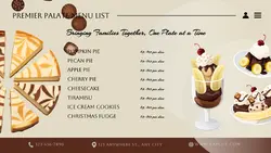 Food Menu List Twitter Post
