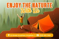 Holiday Camping Promtion Page
