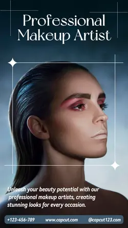 Beauty Care  Professional Makeup Artist Instagram Story