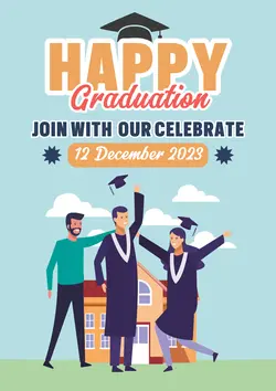 Non Marketing Graduation Invitation