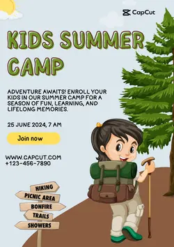 Non-marketing Campus event Summer Camp Green