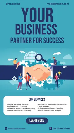 Business Agency Promotion Instagram Story