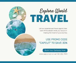 Travel Facebook Post