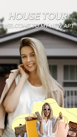 House Tour Vlog Youtube Thumbnail