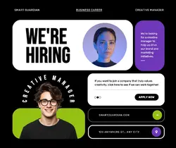 Business We're Hiring Facebook Post