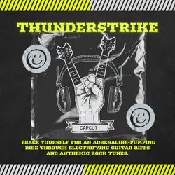 Non-marketing Album Cover Black Grunge