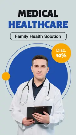 Medical Healthcare Promo Instagram Story