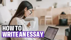 How To Write Essay YouTube Thumbnail - Learning