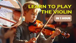 Youtube Thumbnail - Learning Violin