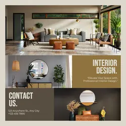 Interior Design Services Promotion Instagram Post