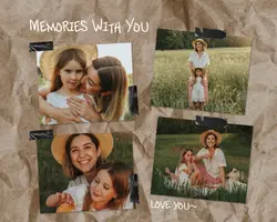 Non-Marketing Photo Collage 4 Image Aesthetic