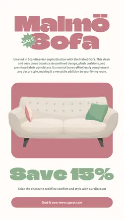 Furniture Product Clearance Sale Tiktok Post