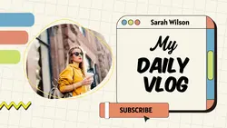 Youtube Thumbnail Daily Vlog