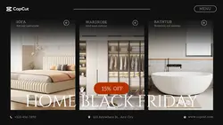Household Sofa Wardrobe Bathtub Display Modern