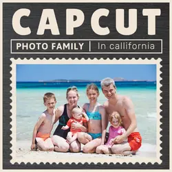Album Cover Photo Memory digital print simple pallete