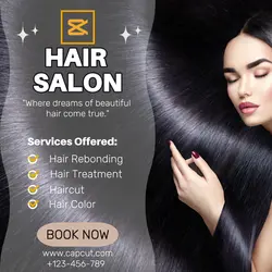 Hair salon Business IG Post