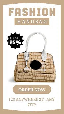 Fashion Handbag Promotion