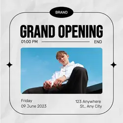 Fashion Industry & Promotion - Grand Opening