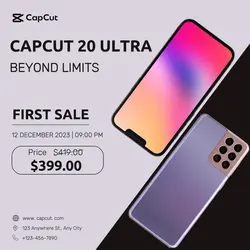 Smartphone Sale Instagram Post Display