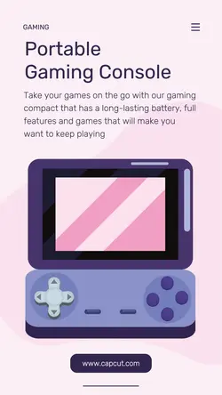 Electronics Game Console Display Instagram Story