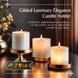E-commerce Household Candle Holder Product Display