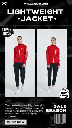 Fashion Jacket Instagram Story