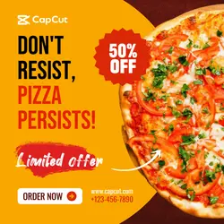 Food Advertisement Banner - Poster Pizza