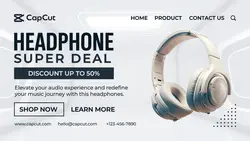 Headphone Promotion Web