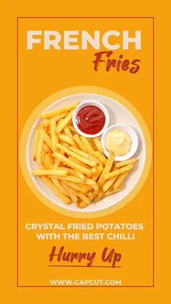 French Fries Instagram Story