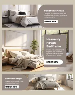 Household Bedroom Gallery Display