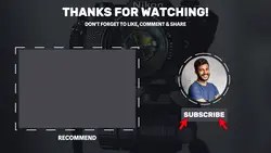 Non-marketing - Youtube Endscreen Minimalist