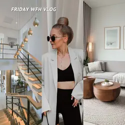Friday WFH Vlog Youtube Thumbnail 1:1
