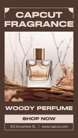 Woody Perfume Promotion Instagram Story
