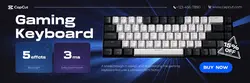 Electronic Gaming keyboard Discount Minimalist