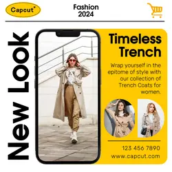 Fashion Look Product Display Instagram Post