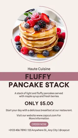 Food & Beverages Breakfast Food Promotion