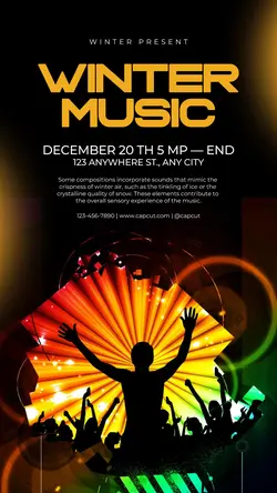 Other Industries Winter Music Instagram Story