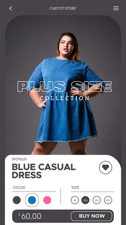 PLUS SIZE DRESS INSTAGRAM STORY