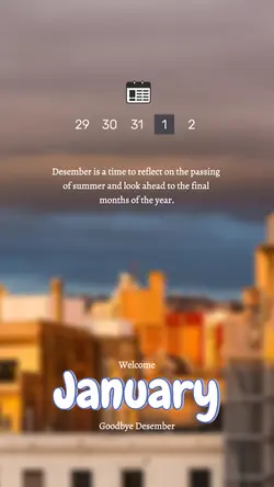 Happy new year